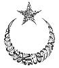 Hattat Neyzen Emin Efendi - Ayy�ld�z Besmele Tevhid